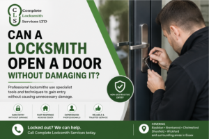 Can a Locksmith Open a Door Without Damaging It? - Blog Thumbnail
